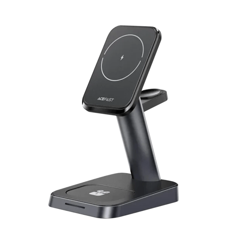 Бездротовий ЗП Acefast E3 3 in 1 (black)