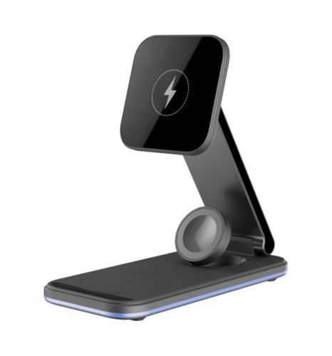 Бездротовий ЗП Proove Energy Fold 3 in 1 (black)