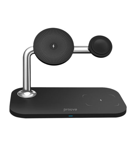 Бездротовий ЗП Proove Magnetic Field 3 in 1 (black)