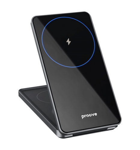 Бездротовий ЗП Proove Metal Edge 3 in 1 (black)