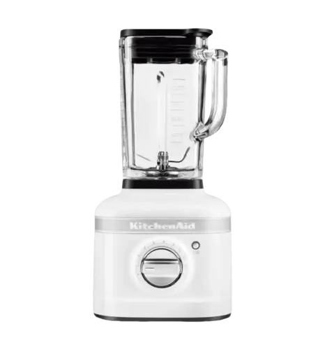 Блендер KitchenAid Artisan K400 1,4 л 5KSB4026EWH зі скляним стаканом білий