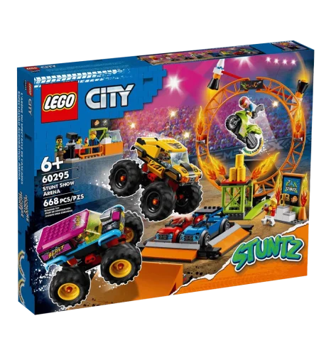 Блоковий конструктор LEGO Арена для шоу каскадерів (60295)