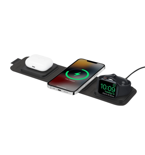 БЗП Mophie 3-in-1 Travel Charger with MagSafe (401308654)