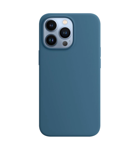 Чохол Apple High copy 13 Pro Max MagSafe Силікон Blue Jay