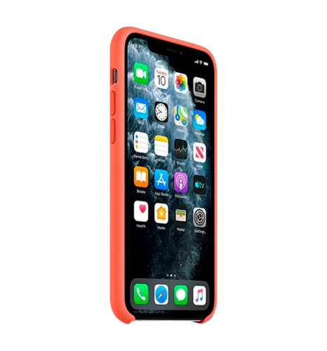 Чехол Apple Iphone 11 Pro Max Silicone Case Orange (MX022)
