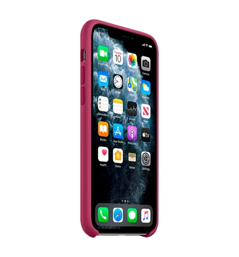 Чехол Apple Iphone 11 Pro Max Silicone Case Pomegranate (MXM82)
