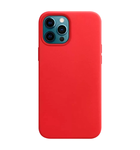 Чoхол Apple Leather Case with MagSafe iPhone 12/12 Pro - (PRODUCT)RED (MHKD3)