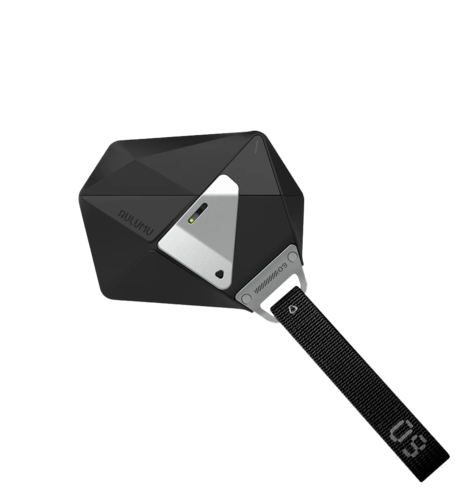 Чохол AULUMU Geomertric case for AirPods Pro2 Black (UA-A09-BK)