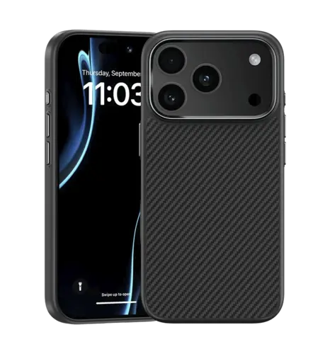 Чохол Benks Armor Air Phone Case Built with Kevlar  iPhone 17 Pro (600D/Black)