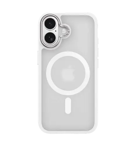 Чохол Benks Mist Magnetic Case for iPhone 17 (White/ Metal Frame)