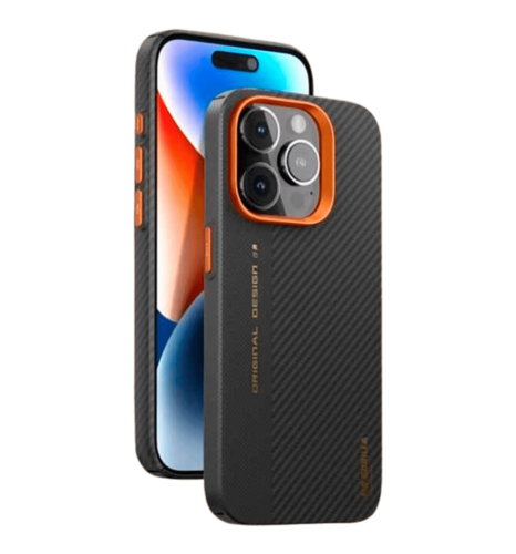 Чехол Blueo Armor Aramid Fiber 600D Case для iPhone 15 Pro Max Black