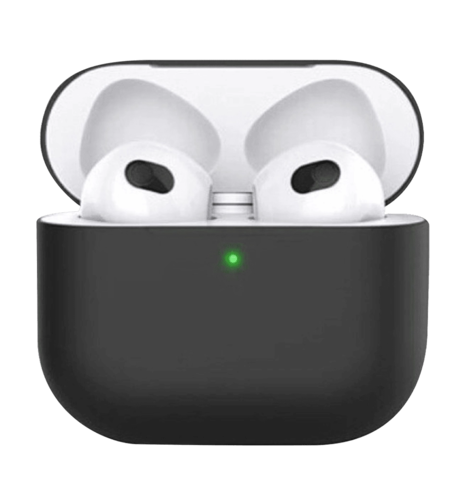 Чохол Blueo Airpods 4 Liquid Silicone Case Black (B44-A4BLK)