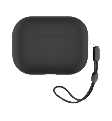 Чохол Blueo Airpods Pro 2 Liquid Silicone Case Black (P010-BLK)