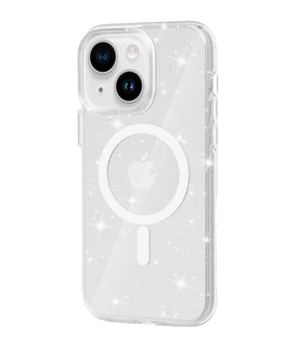 Чохол Blueo Crystal Drop PRO Resistance Case for iPhone 15 Plus MagSafe Glitter