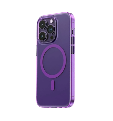 Чохол Blueo Crystal Drop PRO Resistance Phone Case for 14 Pro with MagSafe Purple B41-I14PPRP(M)