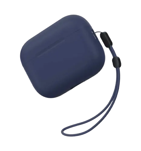 Чохол Blueo для AirPods Pro 3 B50 Liquid Silicone Series (Navy Blue)