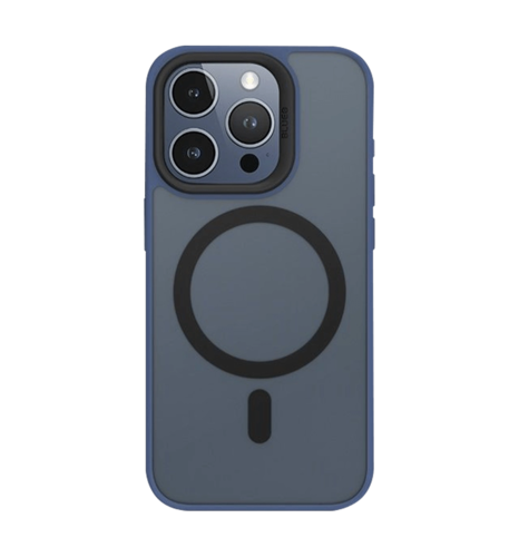 Чохол Blueo Frosted Anti-Drop Case for iPhone 15 Pro Max with MagSafe Dark Blue (BK5934-I15PMDB)