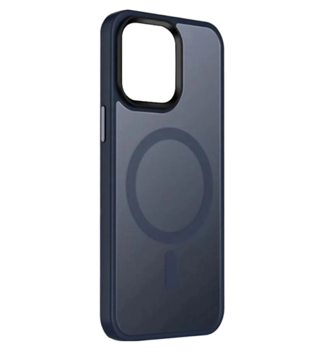 Чохол Blueo Frosted Anti-Drop Case for iPhone 15 with MagSafe Dark Blue