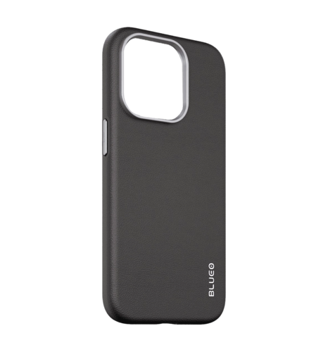 Чохол Blueo Leather Case for iPhone 14 Pro with MagSafe Black (B52-I14PBLK)