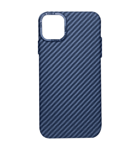 Чохол Carbon Case with MagSafe iPhone 14 Pro Blue