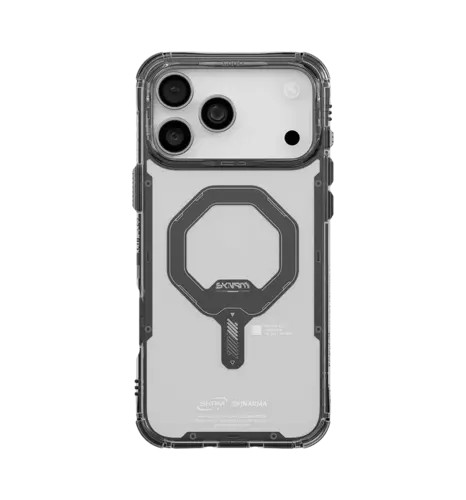 Чохол для iPhone 17 Pro Skinarma Saido (2025) Mag-Charge Graphite