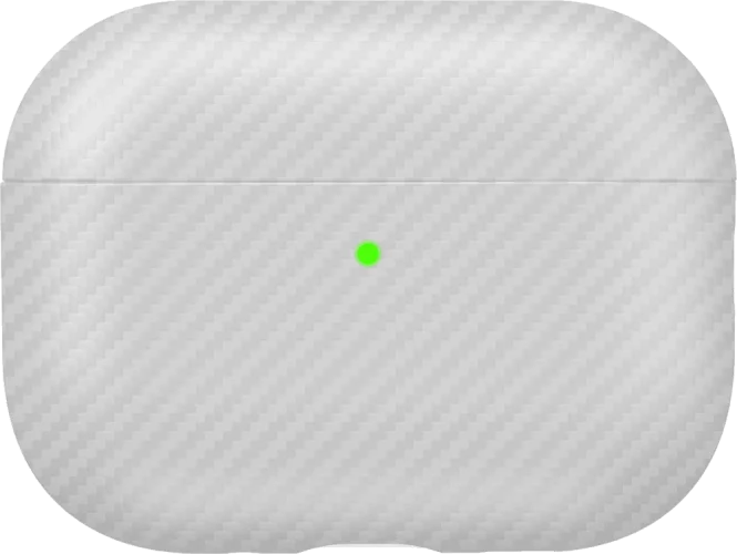 Чохол для навушників OSCAR AirPods Pro 3 Light Grey (KPOSCAPO3GY)