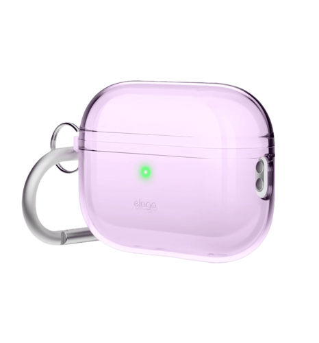 Чохол Elago Clear Hang Case Lavender for Airpods Pro 2nd Gen (EAPP2CL-HANG-LV)