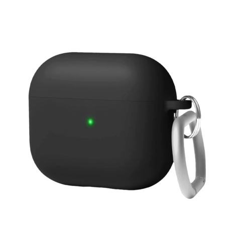 Чехол Elago Liquid Hybrid Case with Keychain Black for Airpods 3rd Gen (EAP3RH-HANG-BK)