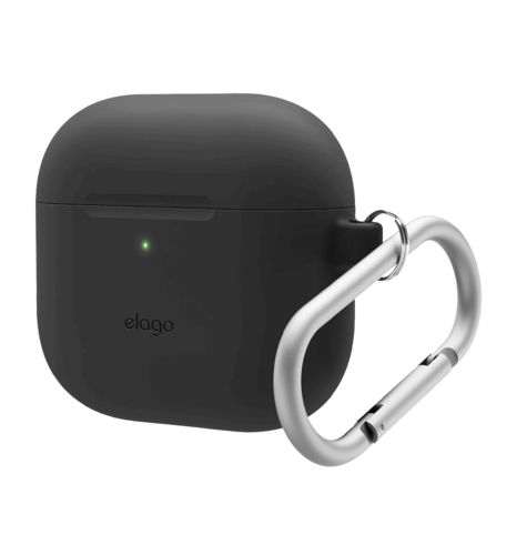 Чохол Elago Silicone Hang Black for Airpods 4rd Gen (EAP4SC-HANG-BK)