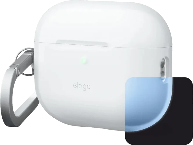 Чохол Elago Silicone Hang Nightglow Blue for Airpods Pro 3rd Gen (EAPP3SC-HANG-LUBL)