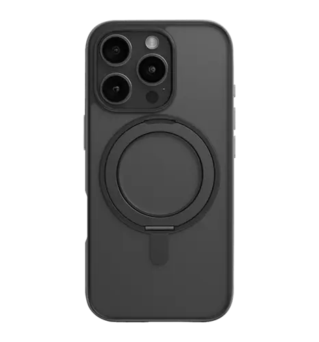 Чохол Blueo Frosted Magnetic Case Rotatable Stand for iPhone 16 Pro Max with MagSafe Black (BL037-I16PMBLK)