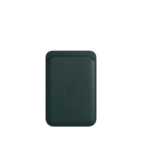 Чохол-гаманець iPhone Leather Wallet with MagSafe - Forest Green (MPPT3)