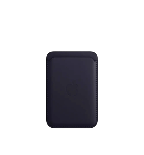 Чохол-гаманець iPhone Leather Wallet with MagSafe - Ink (MPPW3)