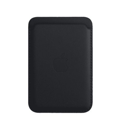 Чохол-гаманець iPhone Leather Wallet with MagSafe - Midnight (MM0Y3)