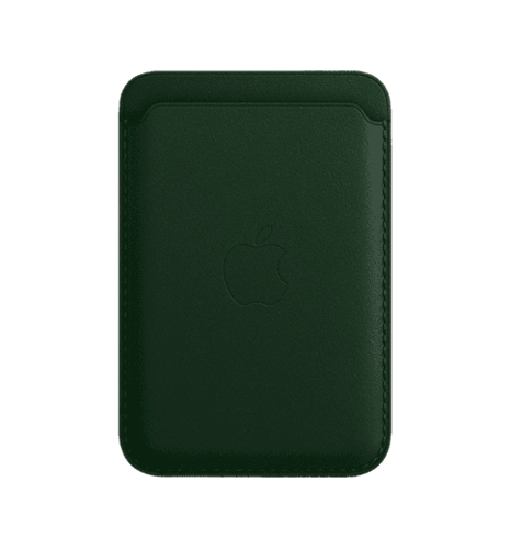 Чохол-гаманець iPhone Leather Wallet with MagSafe - Sequoia Green (MM0X3)