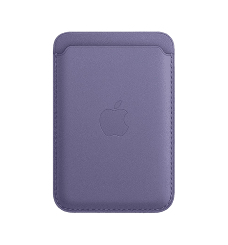 Чохол-гаманець iPhone Leather Wallet with MagSafe - Wisteria (MM0W3)