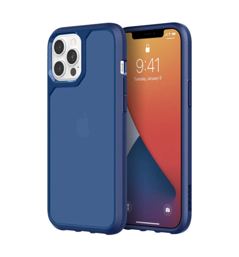 Чохол Griffin Survivor Strong iPhone 12 Pro Max - Navy (GIP-053-NVY)