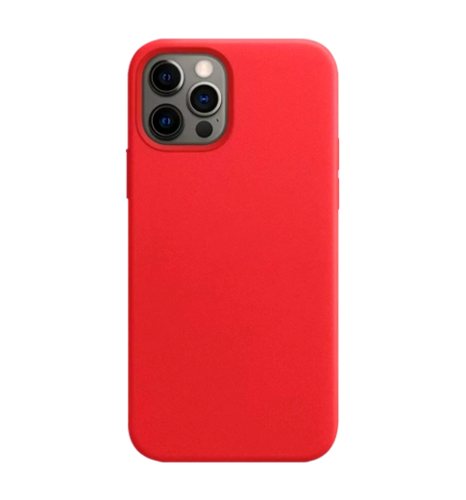 Чехол iPhone 12 Pro Max Leather Case with MagSafe - (PRODUCT)RED (MHKJ3)