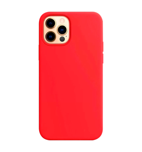Чехол iPhone 12 Pro Max Silicone Case with MagSafe - (PRODUCT)RED (MHLF3)