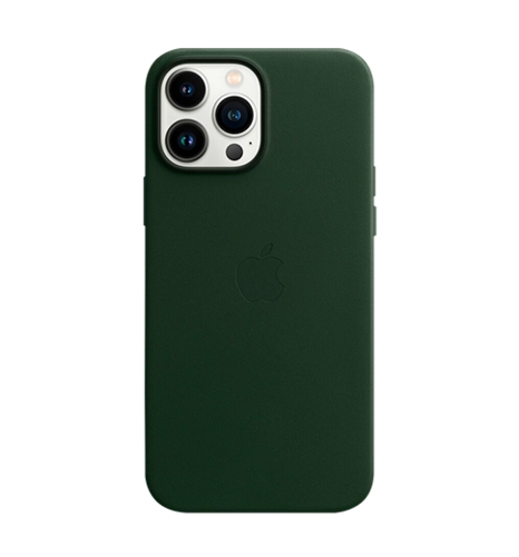 Чохол iPhone 13 Pro Leather Case with MagSafe - Sequoia Green (MM1G3)