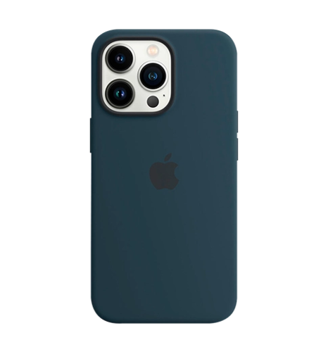 Чохол iPhone 13 Pro Silicone Case with MagSafe – Abyss Blue (MM2J3)