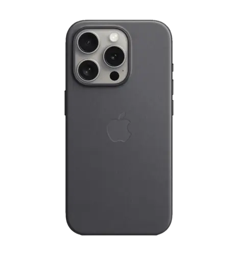 Чохол iPhone 15 Pro Max FineWoven Case with MagSafe - Black (MT4V3)