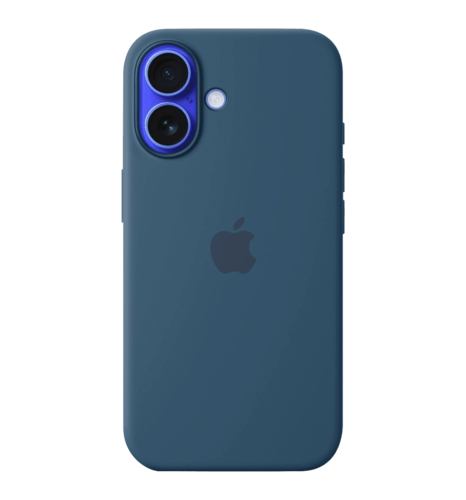 Чохол iPhone 16 Plus Silicone Case with MagSafe - Denim UA