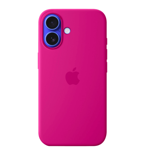 Чохол iPhone 16 Plus Silicone Case with MagSafe - Fuchsia UA
