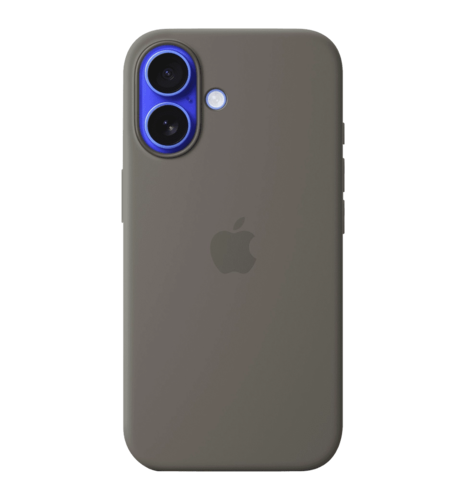 Чохол iPhone 16 Plus Silicone Case with MagSafe - Stone Gray UA