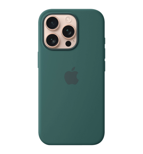 Чохол iPhone 16 Pro Max Silicone Case with MagSafe - Lake Green UA