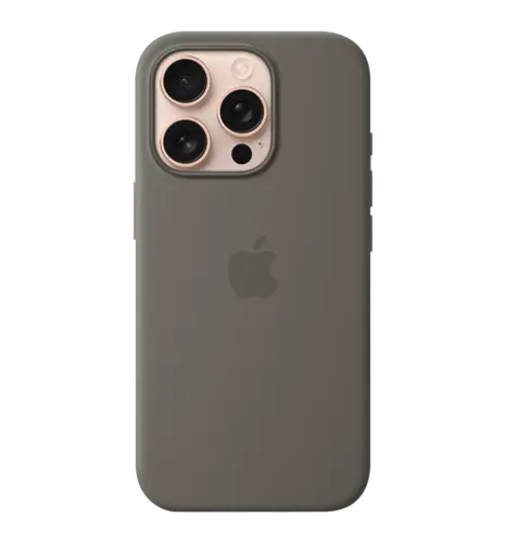 Чохол iPhone 16 Pro Silicone Case with MagSafe - Stone Gray (MYYL3)