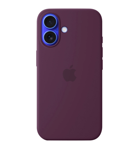 Чохол iPhone 16 Silicone Case with MagSafe - Plum UA