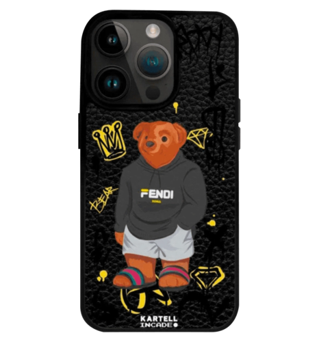 Чохол Kartell для iPhone15 Pro Max MagSafe King Teddy Black