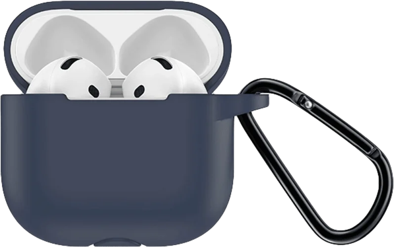 Чохол Keephone Airpods 4 Liquid Silicone Case Blue (KPSILIAIR4BL)